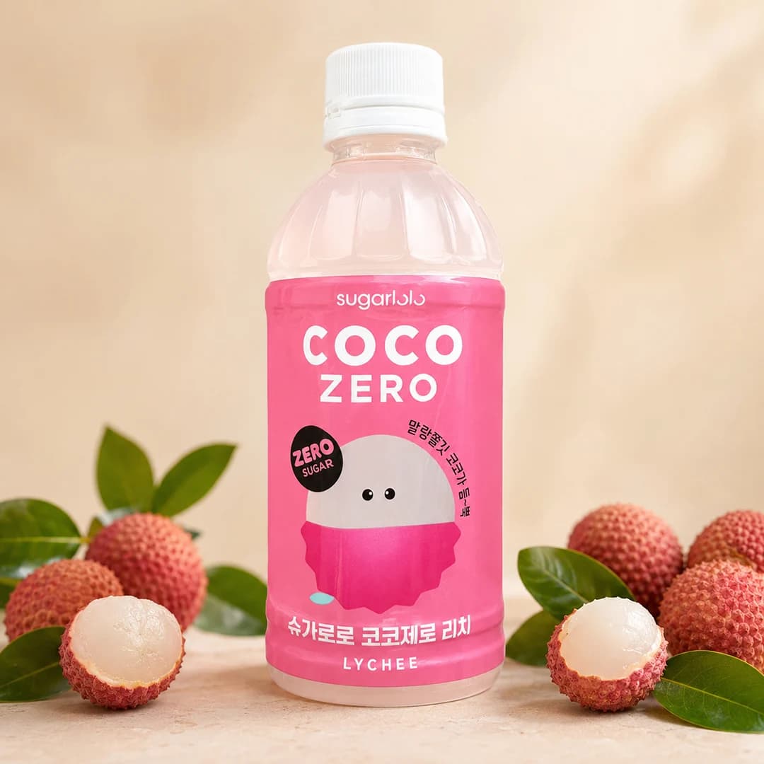 CocoZero Lychee 340ml