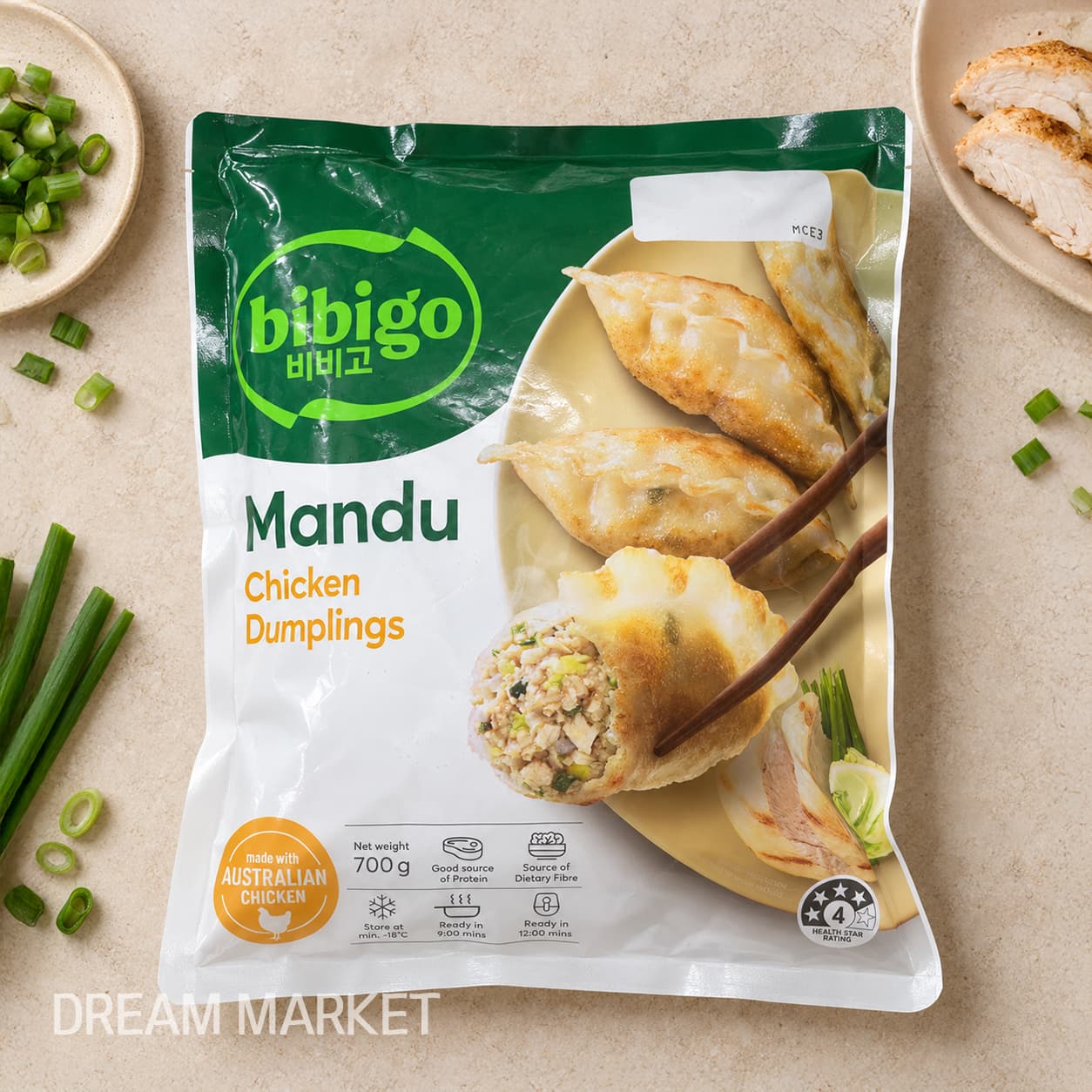 CJ Chicken King Dumplings 700g