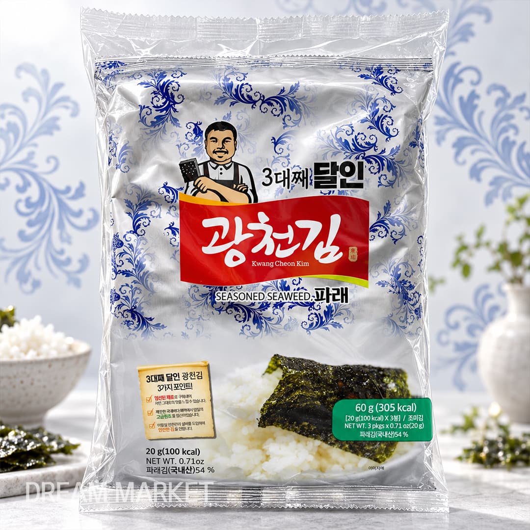 KC Master Parae Seasoned Seaweed 20g*3