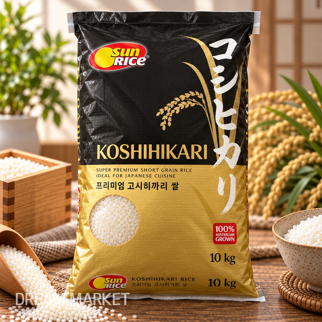 Sunrice Koshihikari Rice 10kg