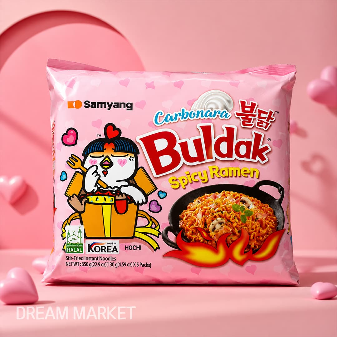 SY Buldak Carbonara Ramen 130g*5