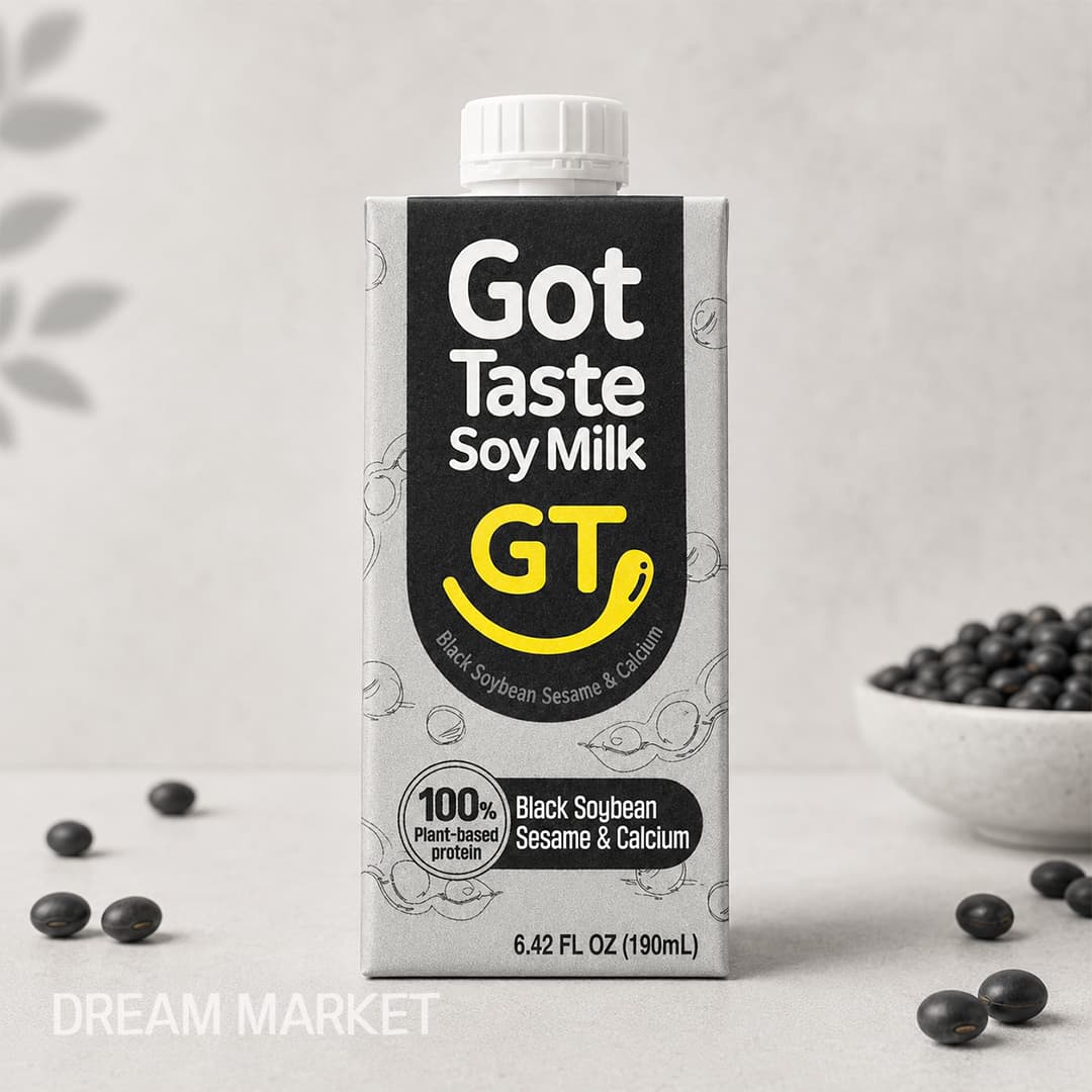 NY Delicious Soy Milk GT Sesame, Calcium 190ml