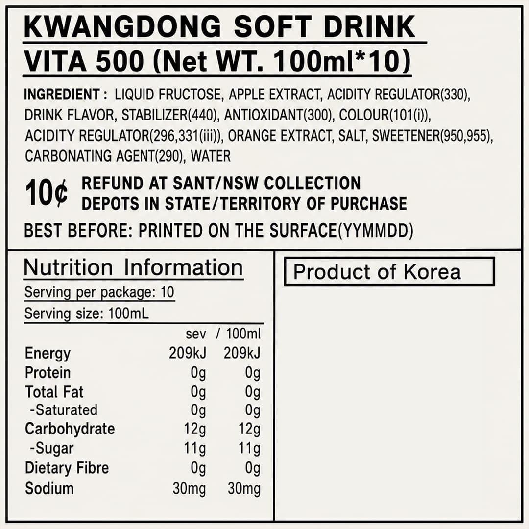 KD Vita500 100ml*10 thumbnail 2
