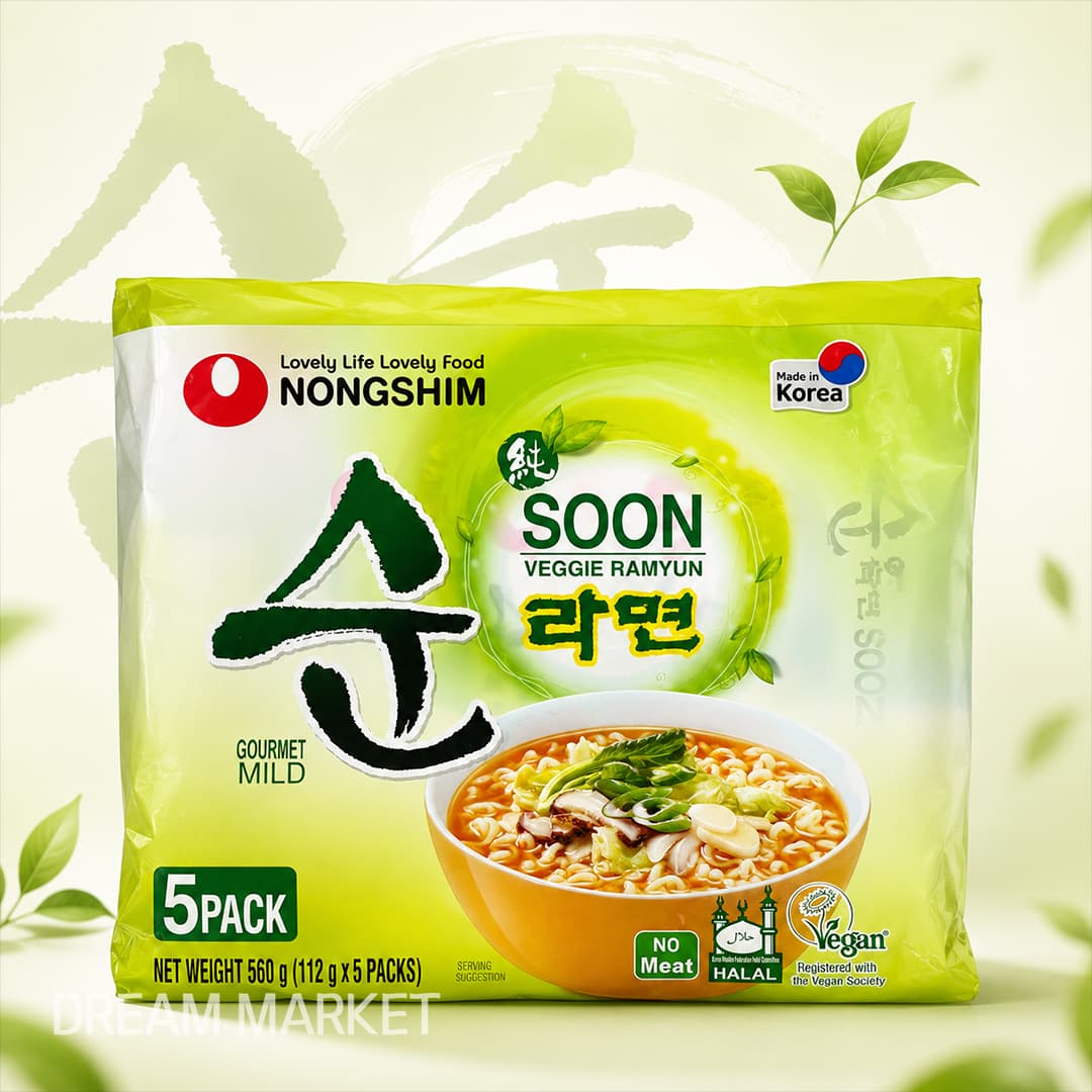 NS Soon Veggie Ramyun 112g*5
