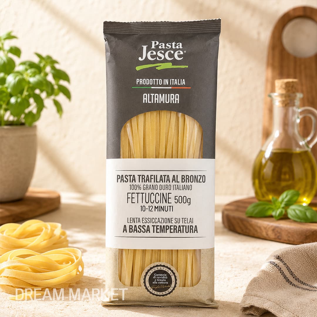 PJ Fettuccine Pasta 500g