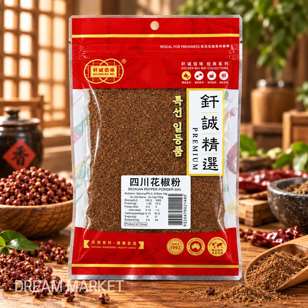 GBW Sichuan Pepper Powder 50g