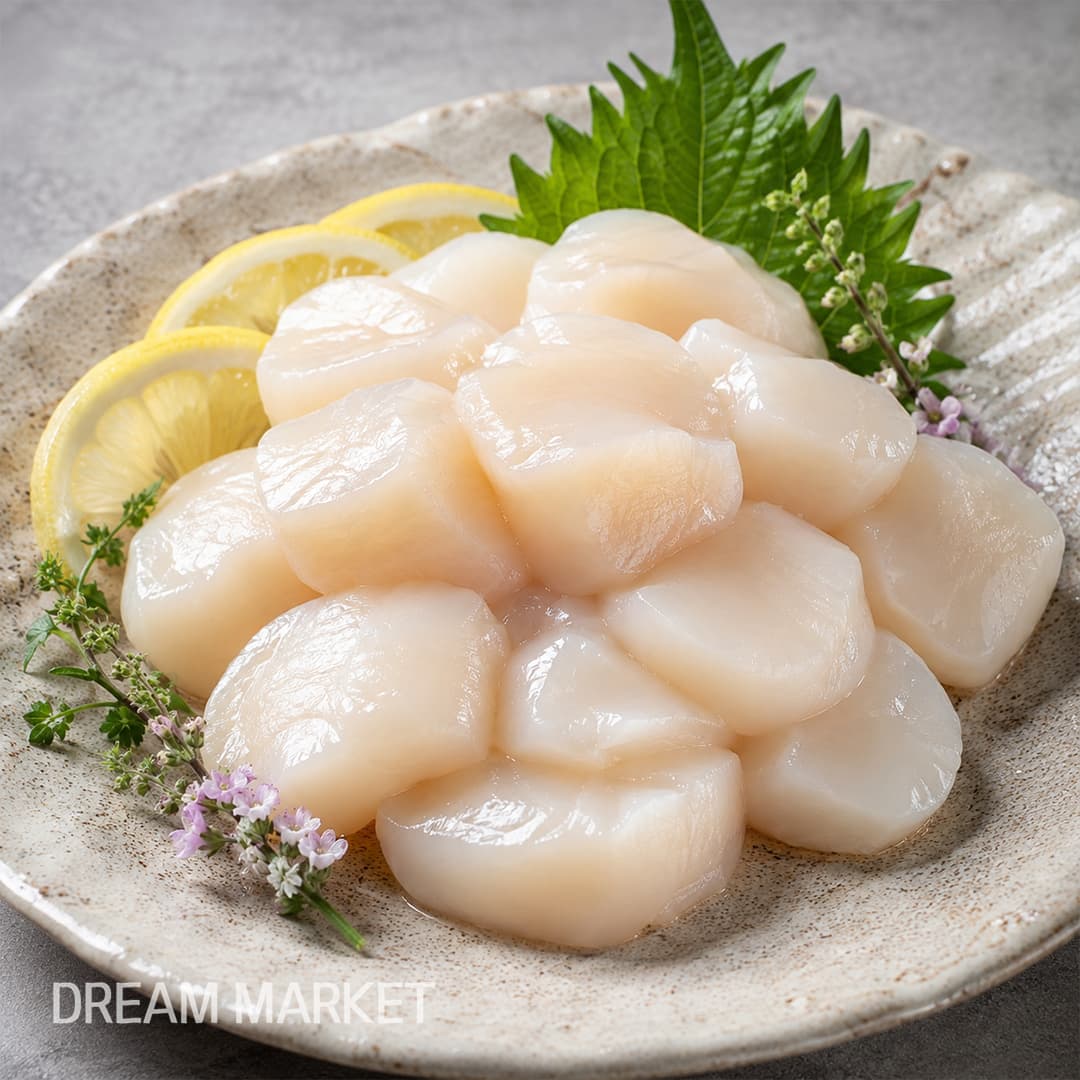 Hokkaido scallops (sashimi grade) thumbnail 3