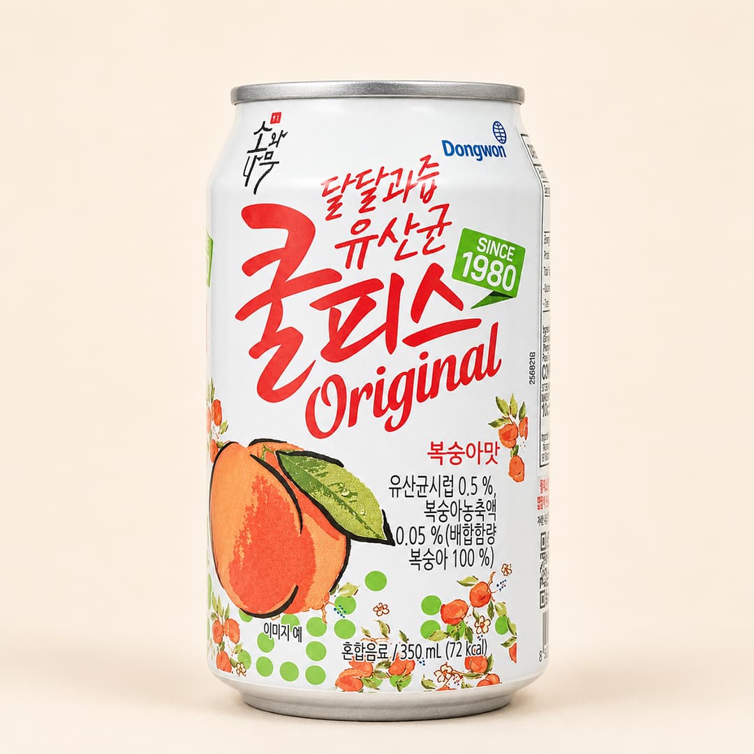 DW Coolpis Peach 350ml
