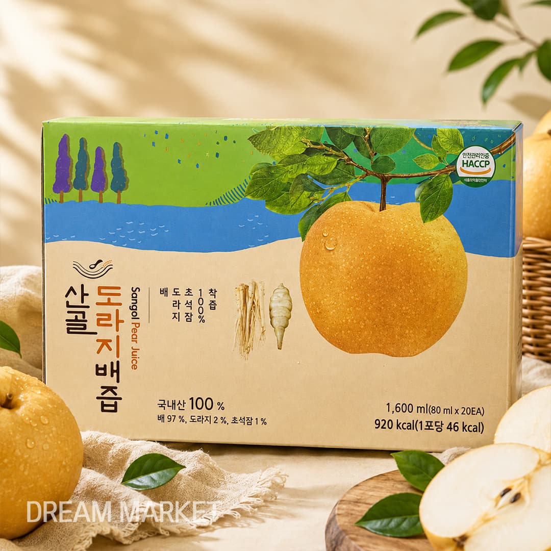 Pear Balloon Flower Juice 80ml*20