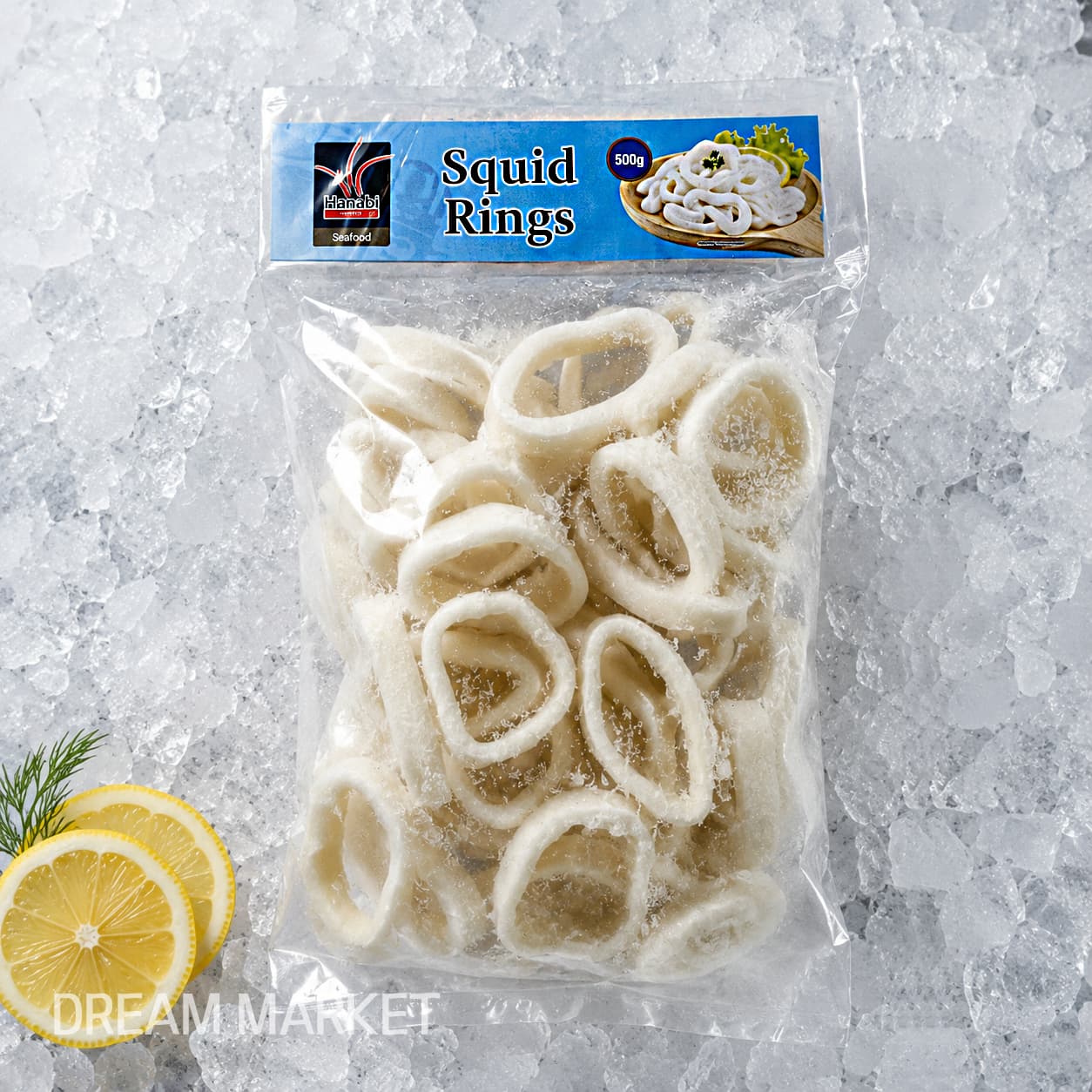 HNB Squid Rings 500g