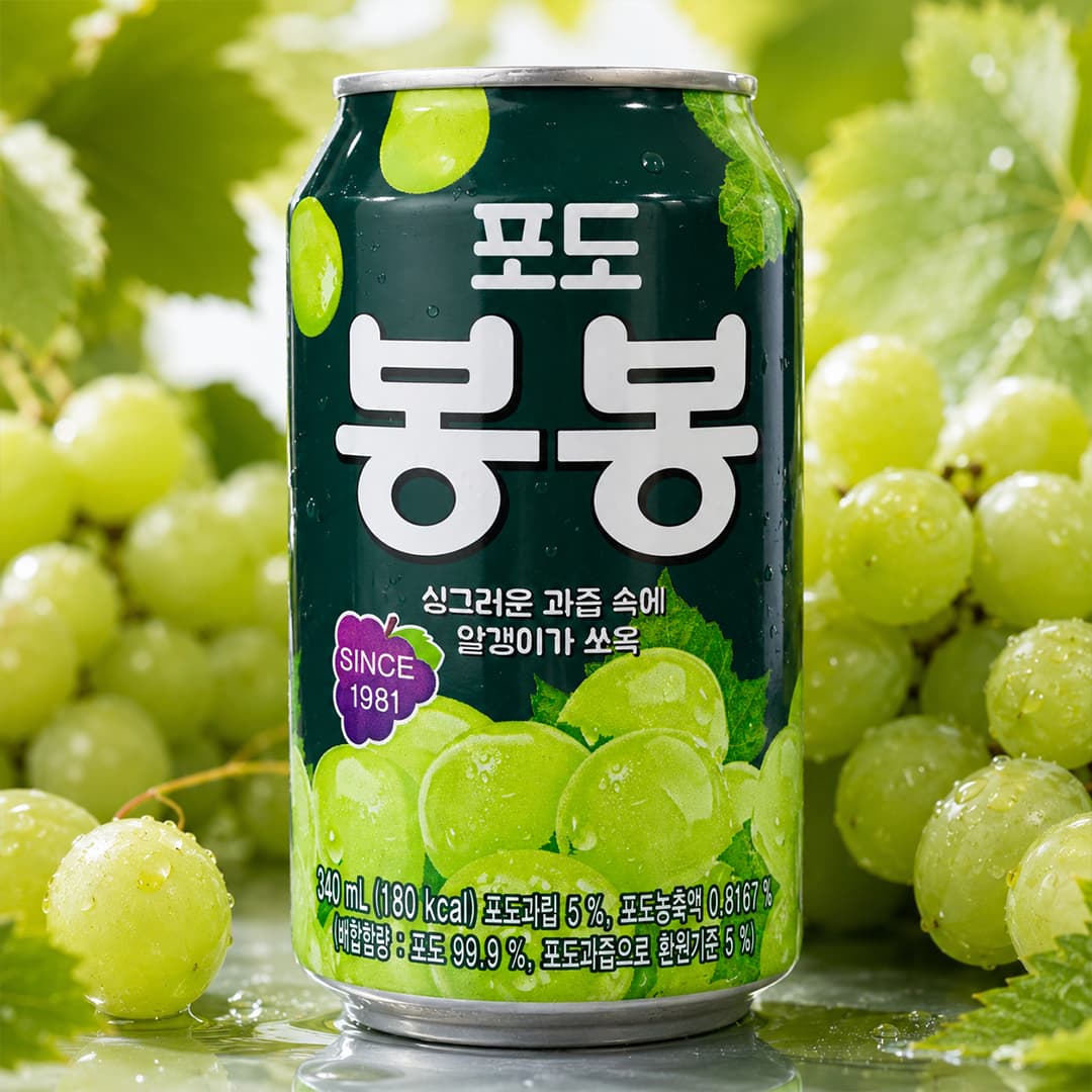 HT Bong Bong Grape 340ml