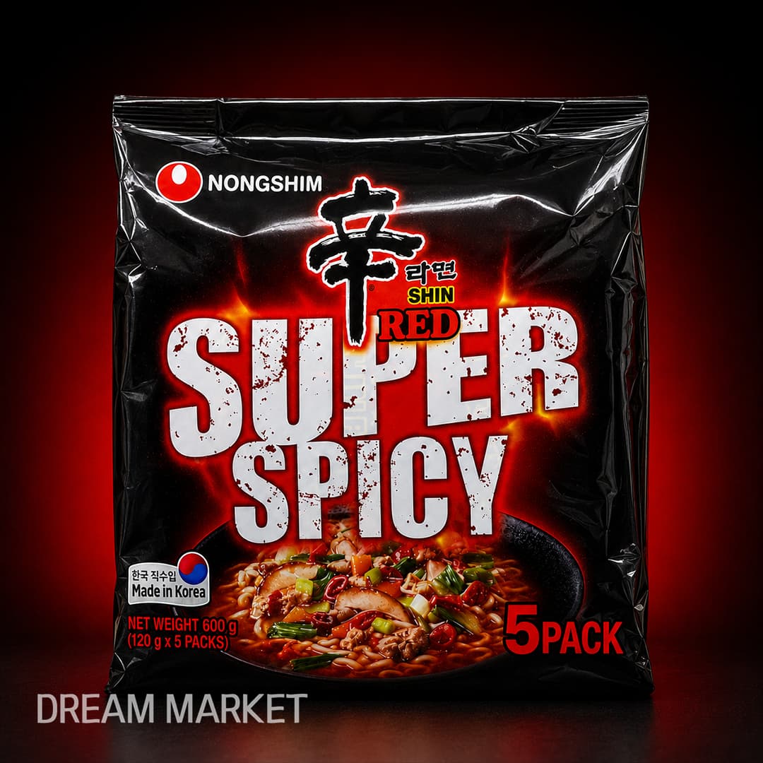 NS Shin Red(Super Spicy) 120g*5