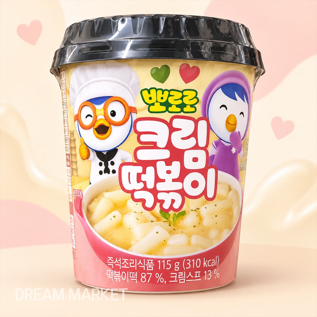 Bbororo Tteok-Bokki(Cream) 115g