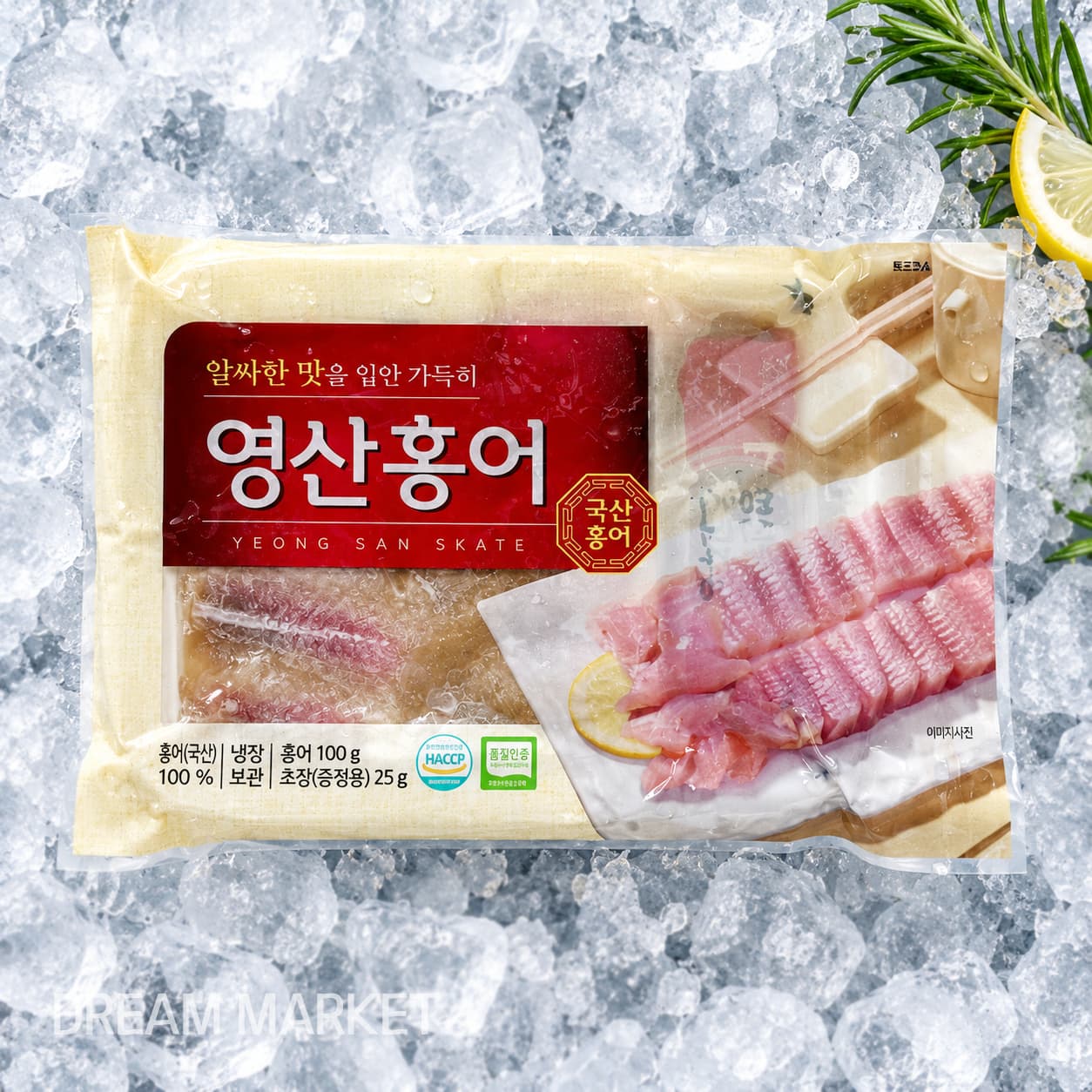 Yeongsan Skate with Sauce 100g