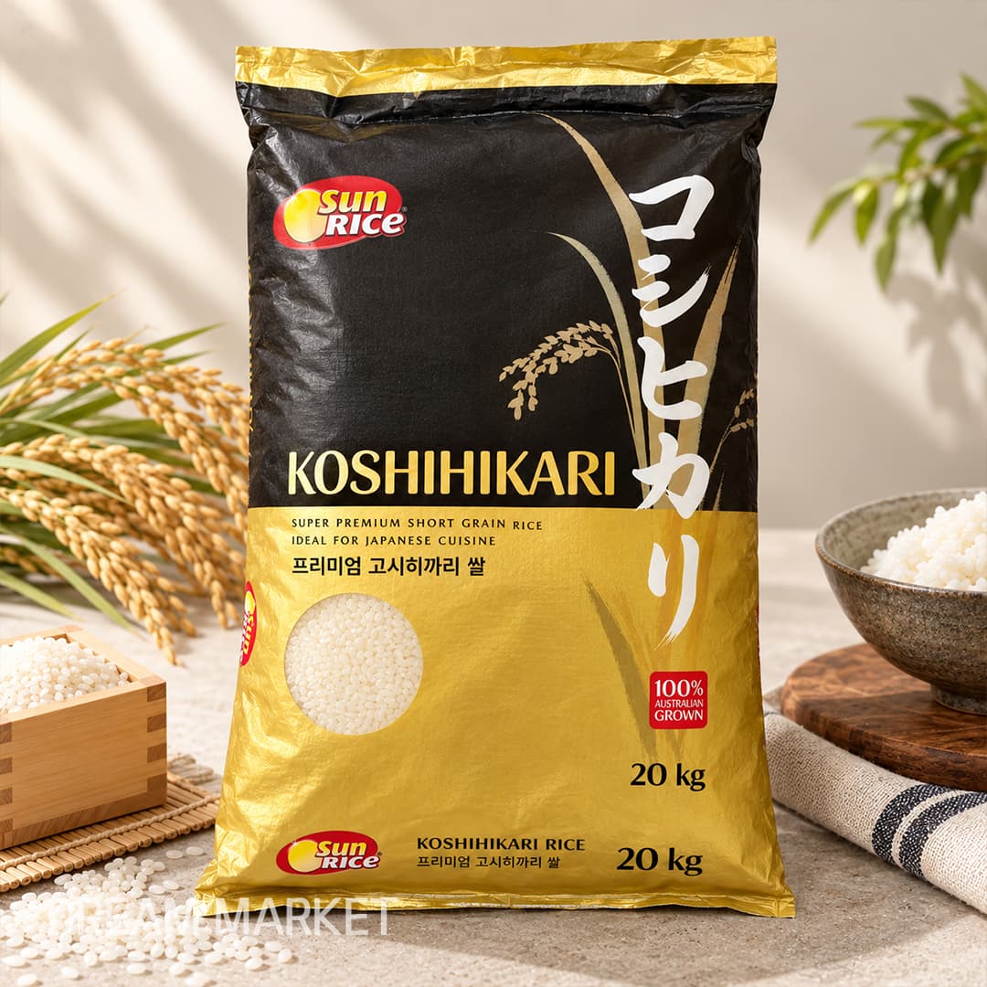 Sunrice Koshihikari Rice 20kg