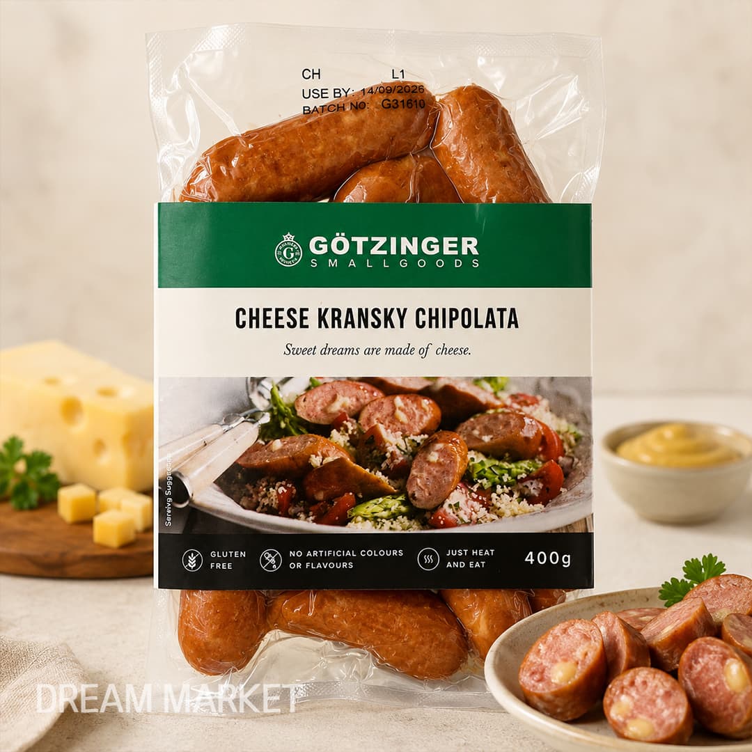 Cheese Kransky Chipolata 400g