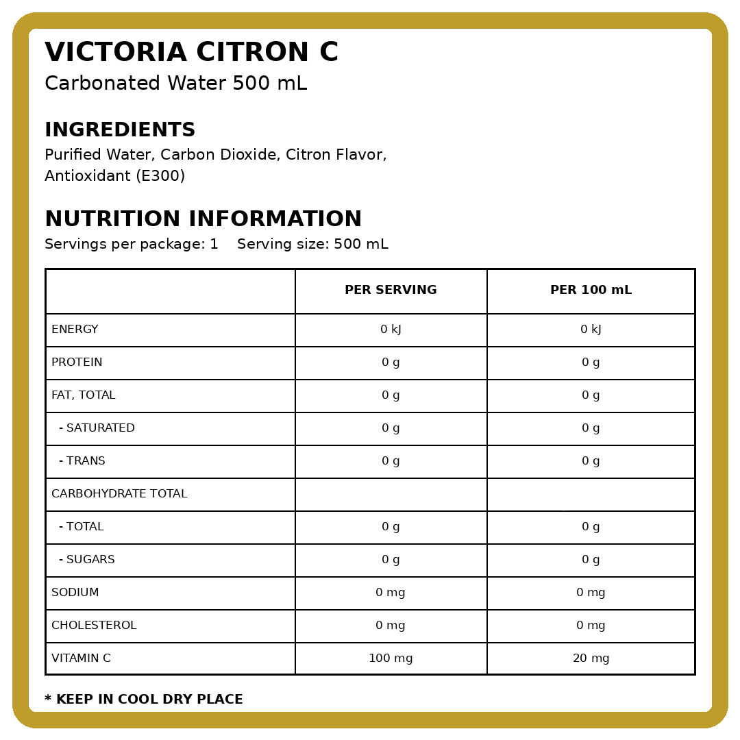 WJ Victoria Yuzu C 500ml thumbnail 2