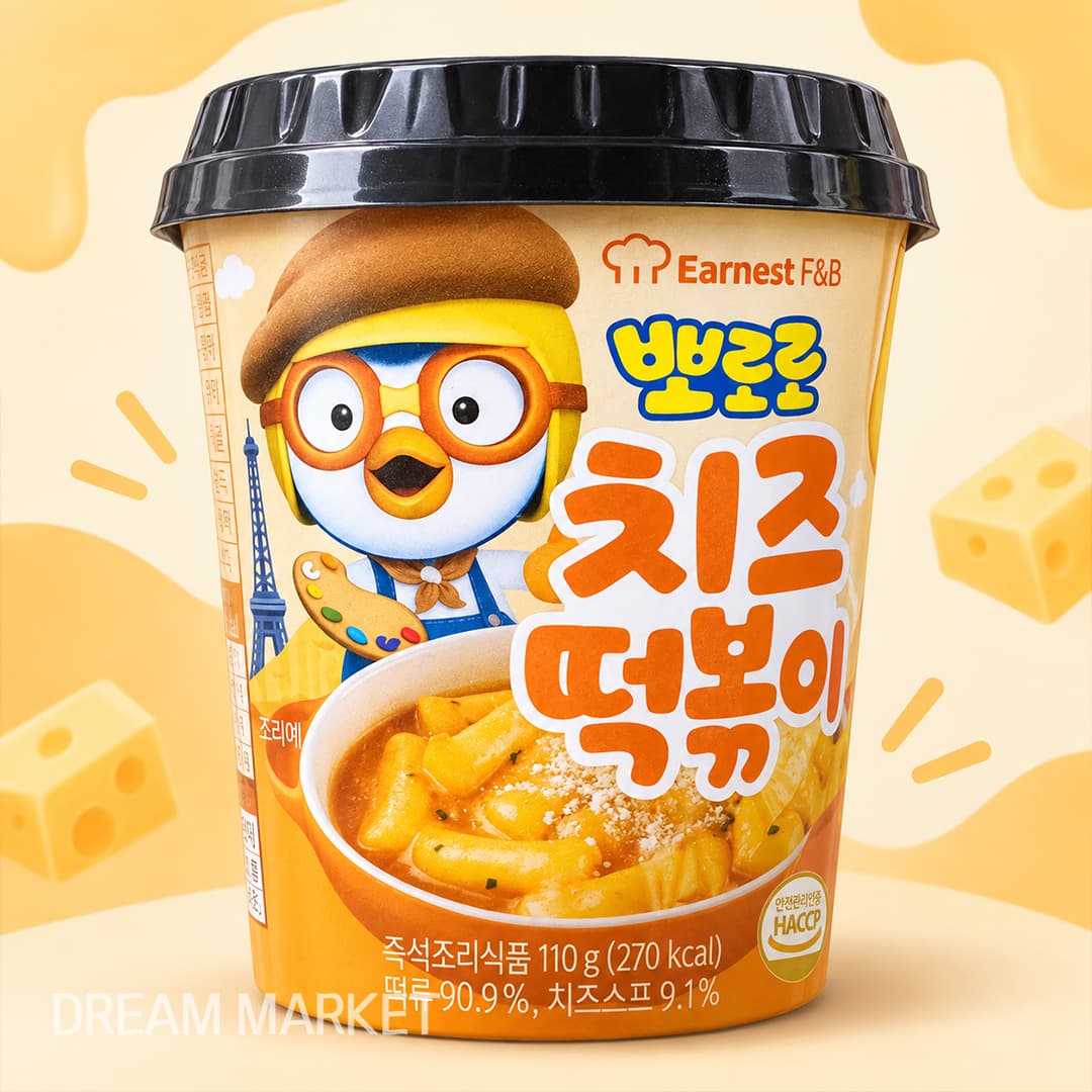 Bbororo Tteok-Bokki(Cheese) 110g