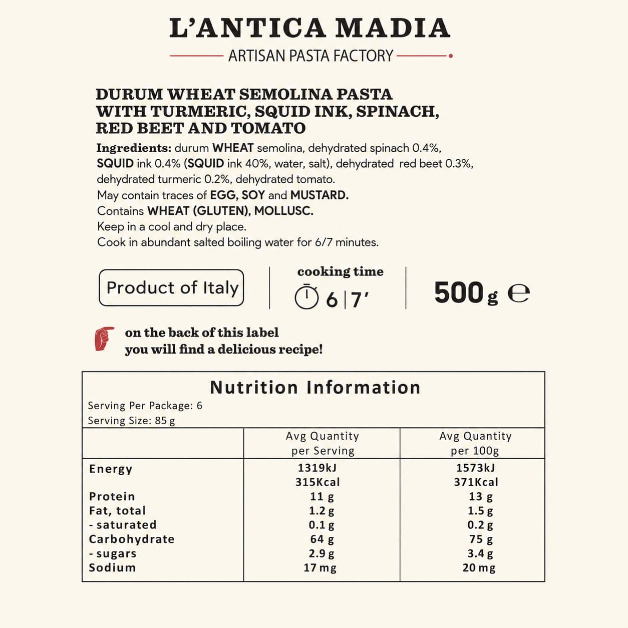 Penne 5 Flvs 500g thumbnail 2