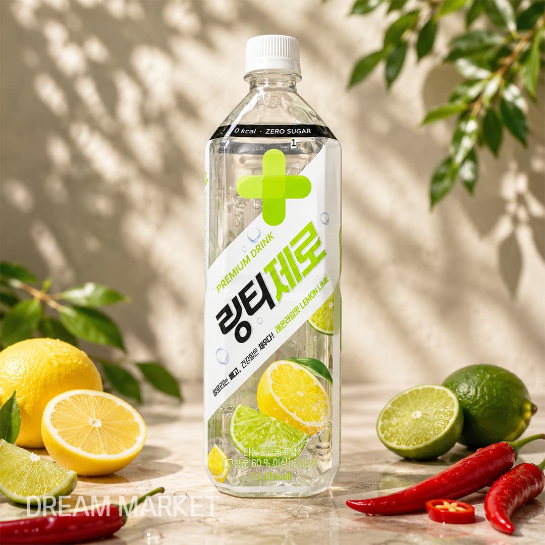 LingTea Zero Lemon Lime1L