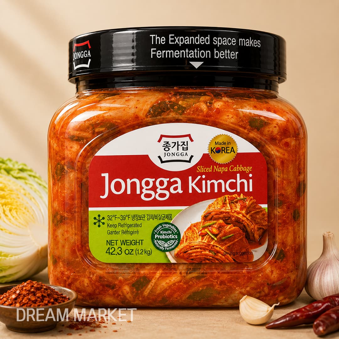 JG Seasoned Kimchi Jar 1.2kg