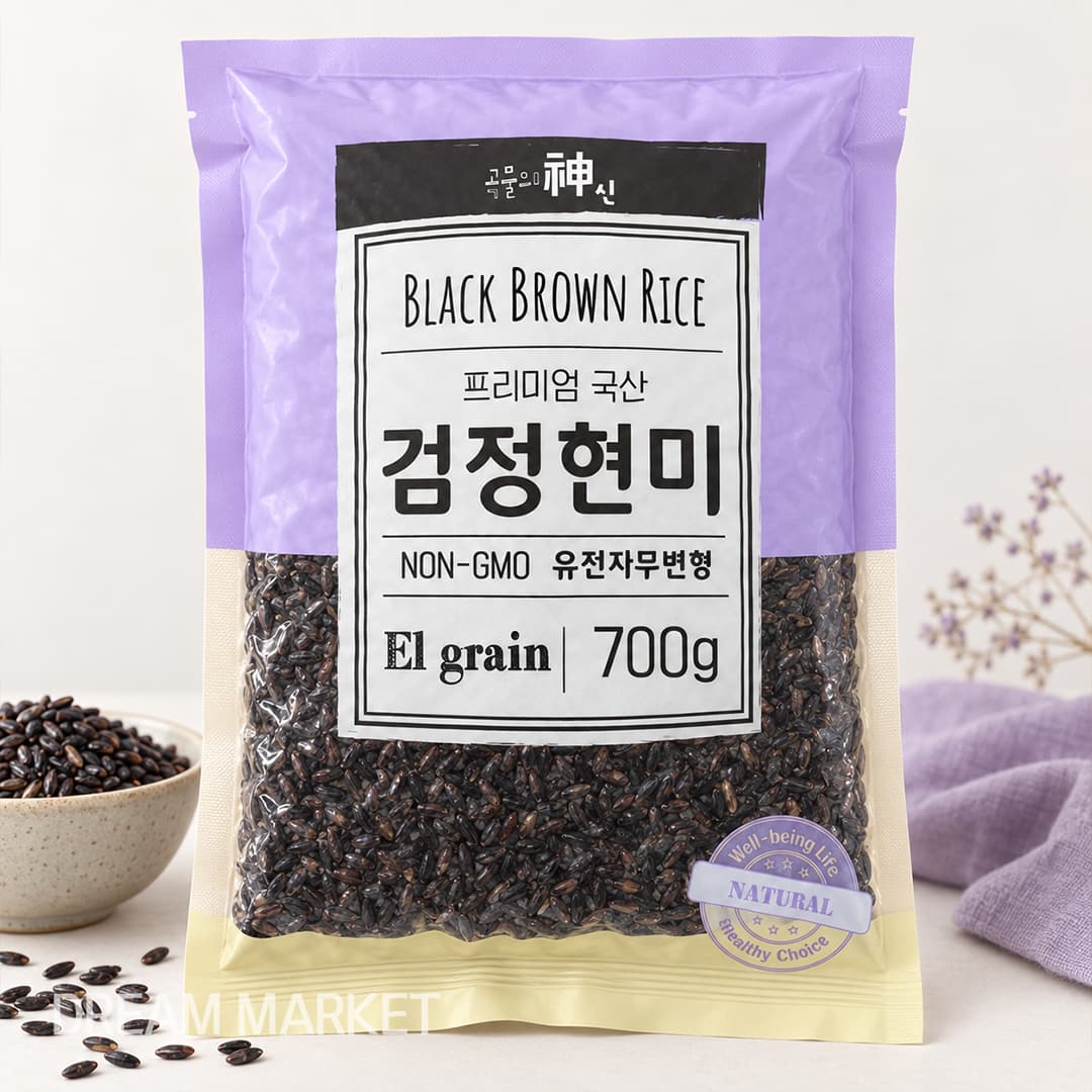 JS Black Brown Rice 700g