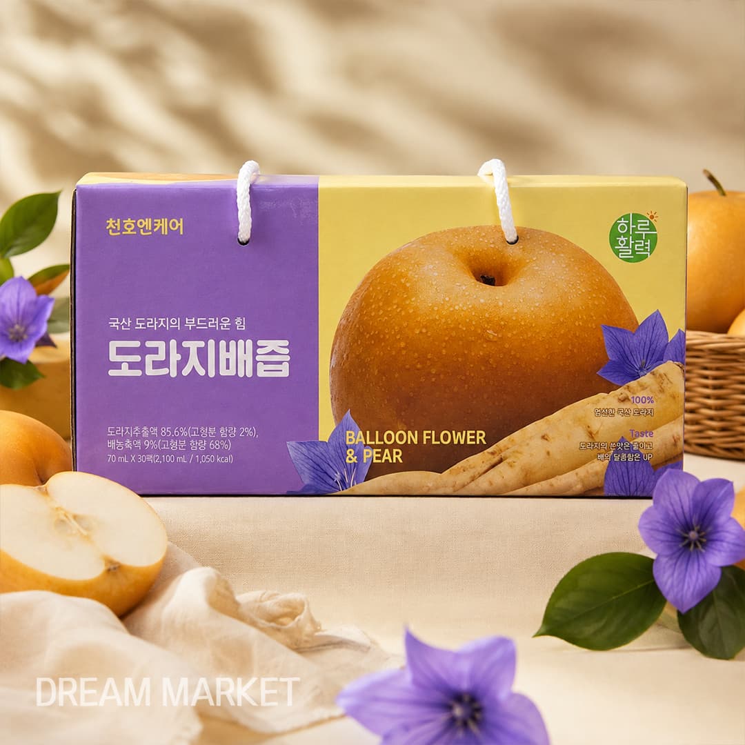Daily Energy Balloon Flower&Pear Juice 70ml*30