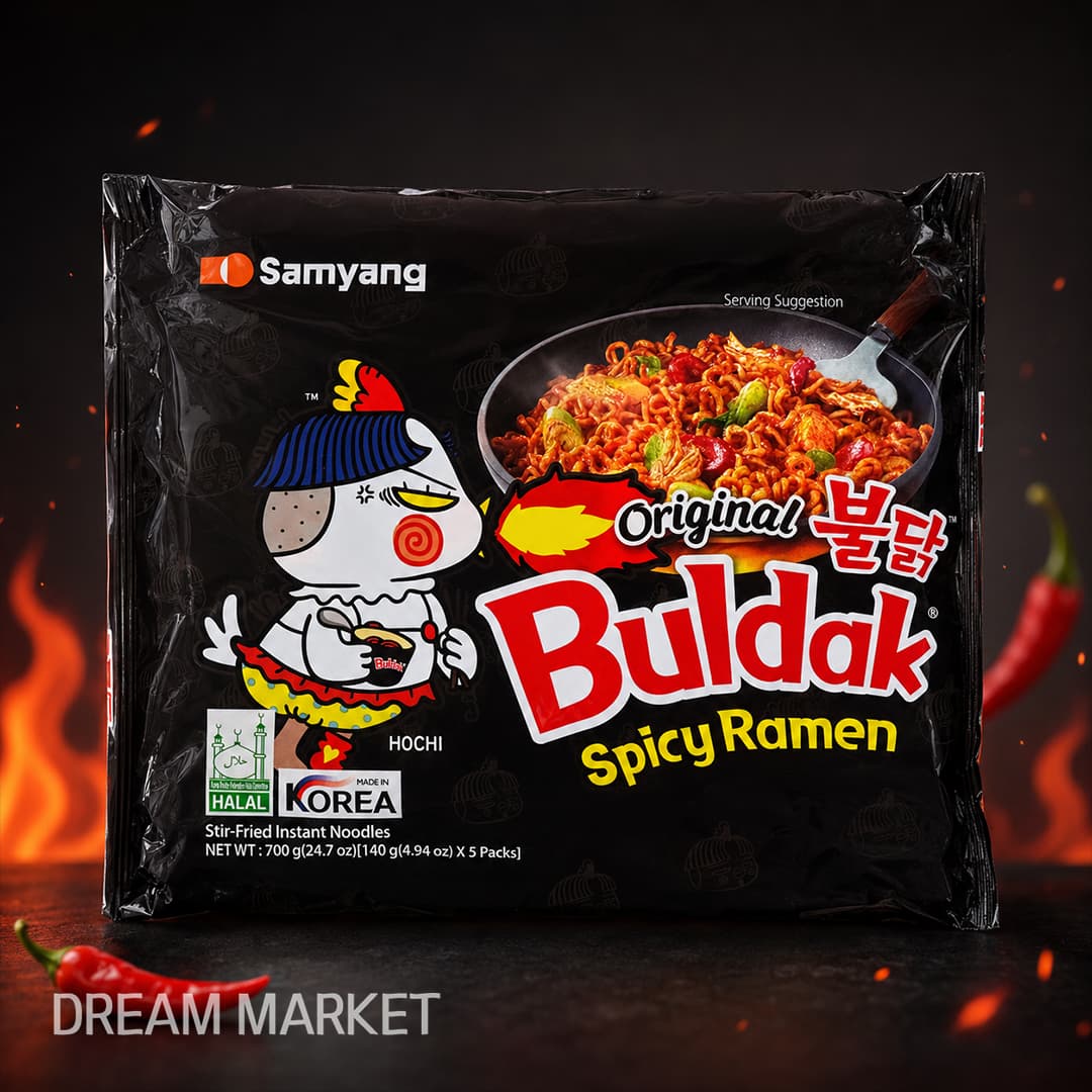 SY Buldak Ramen 140g*5