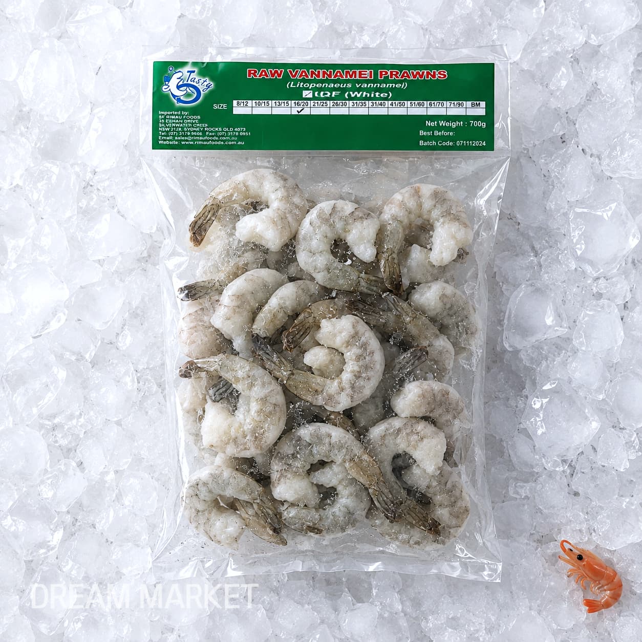 DS TASTY Prawn Cutlet VANN 16/20 700g/(I)