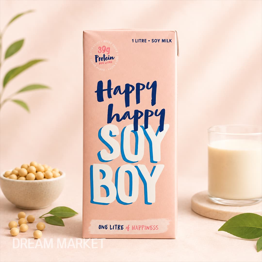 HappyHappy Soy Milk 1L