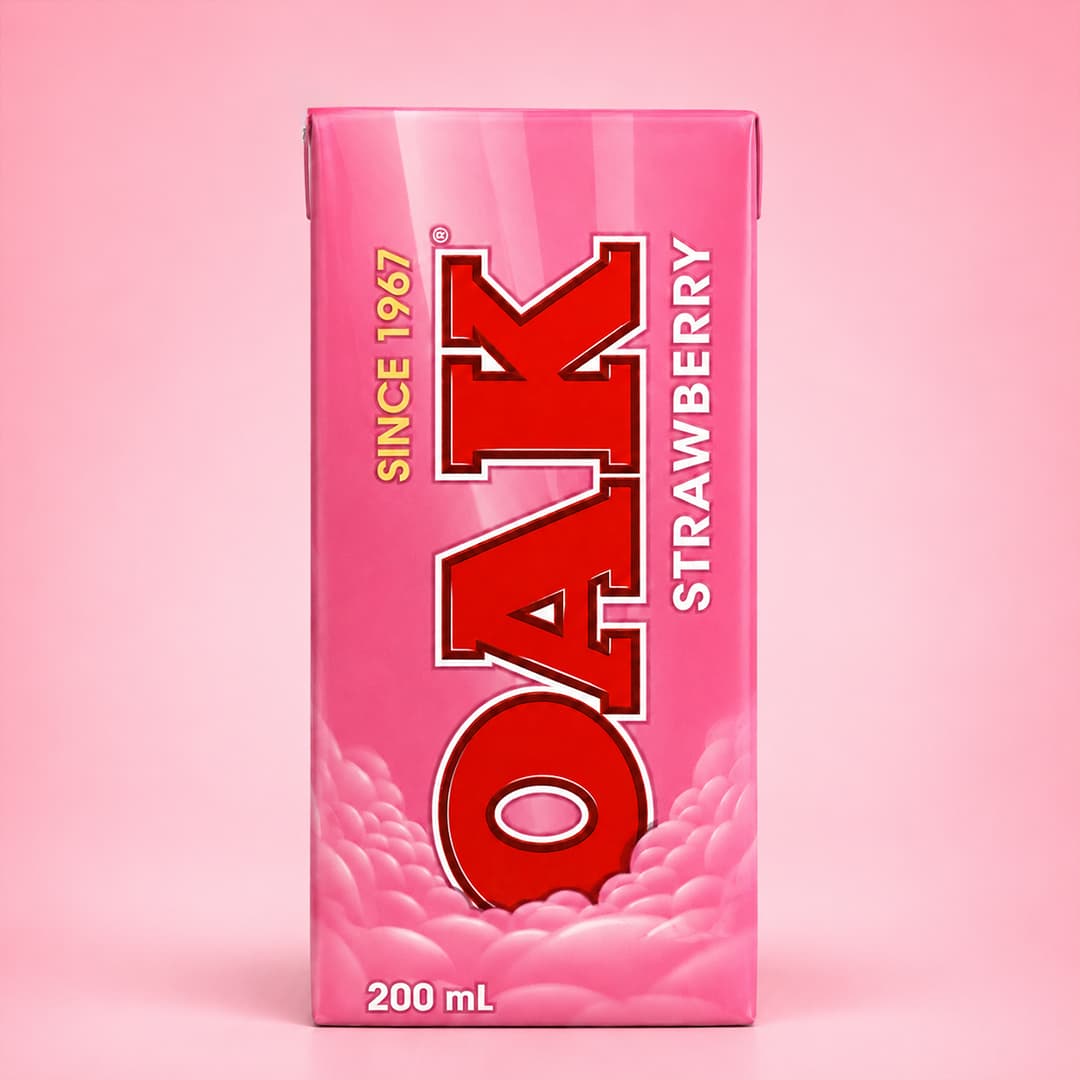OAK Strawberry Milk 200ml