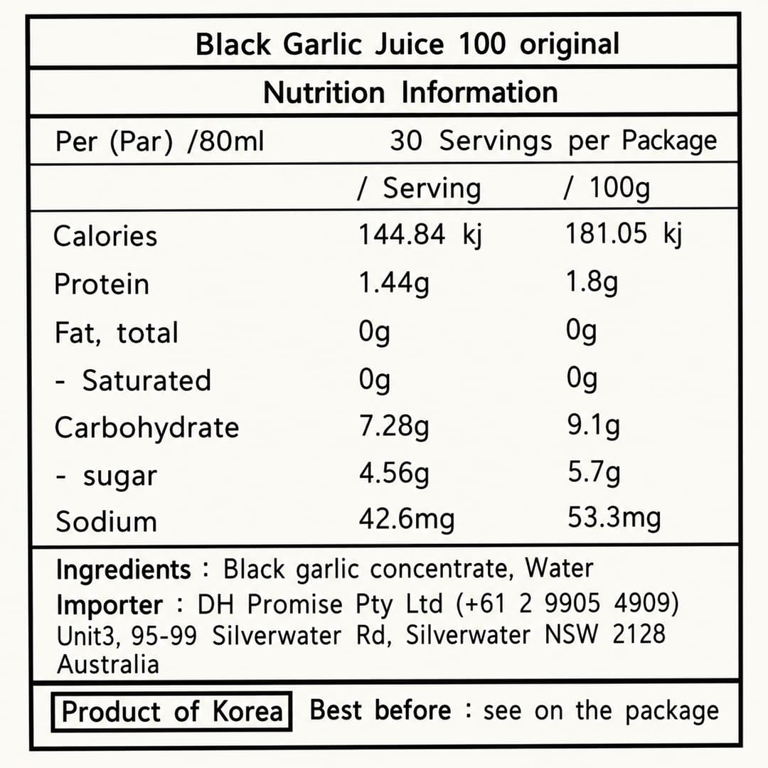 CH Black Garlic 100 Original 80ml*30pk thumbnail 2