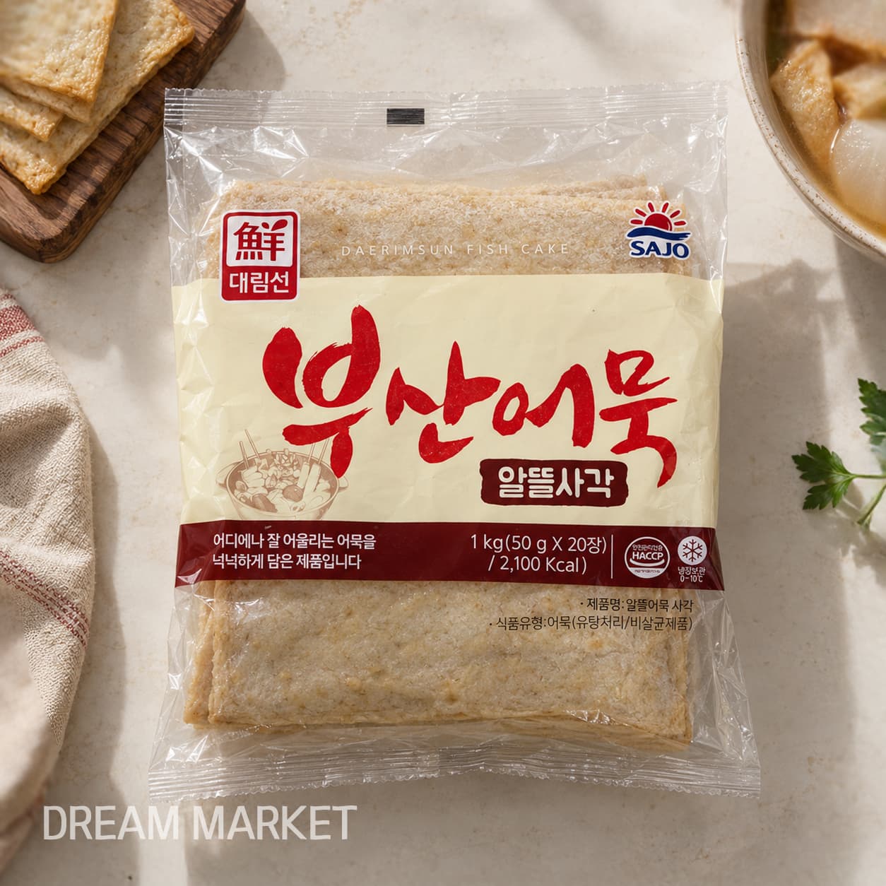 DR Busan Fish Cake Square 1kg