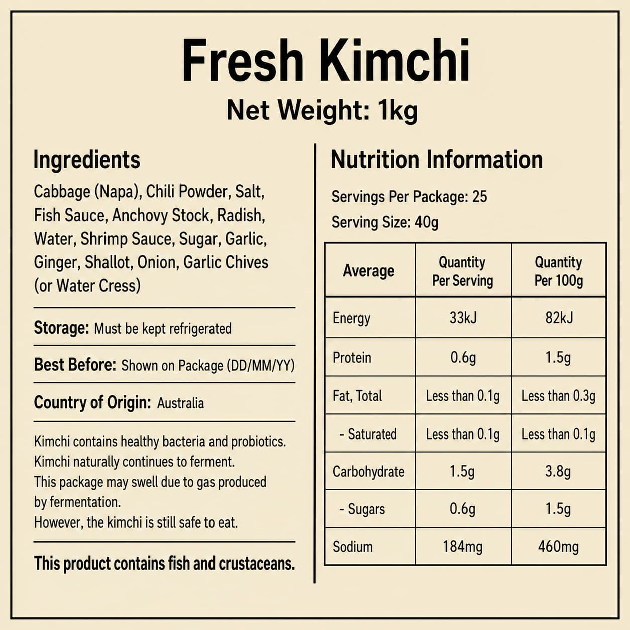 HN Fresh Geotjeori Kimchi 1kg thumbnail 2