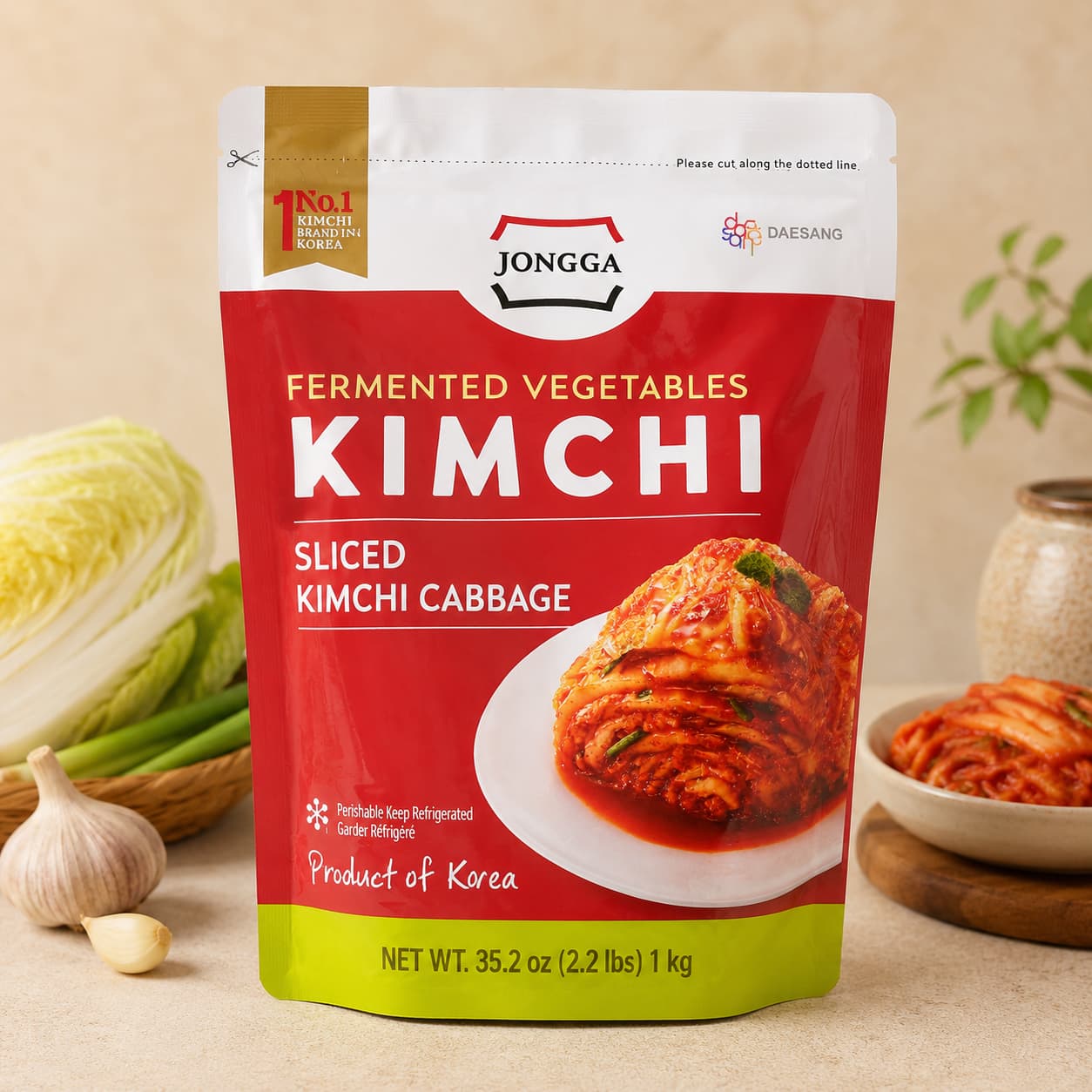 JG Seasoned Kimchi 1kg
