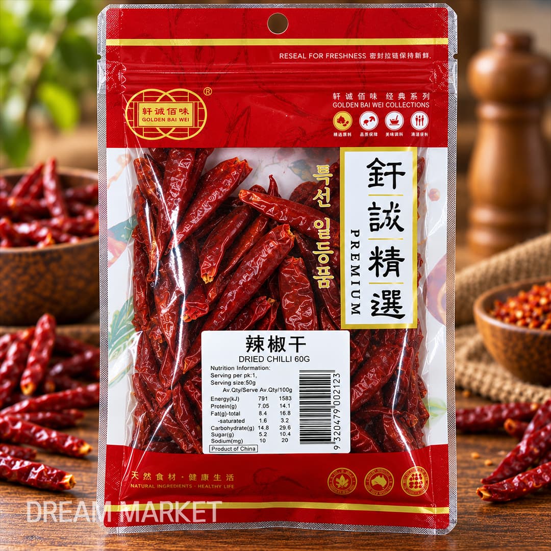 GBW Dried Chili 60g