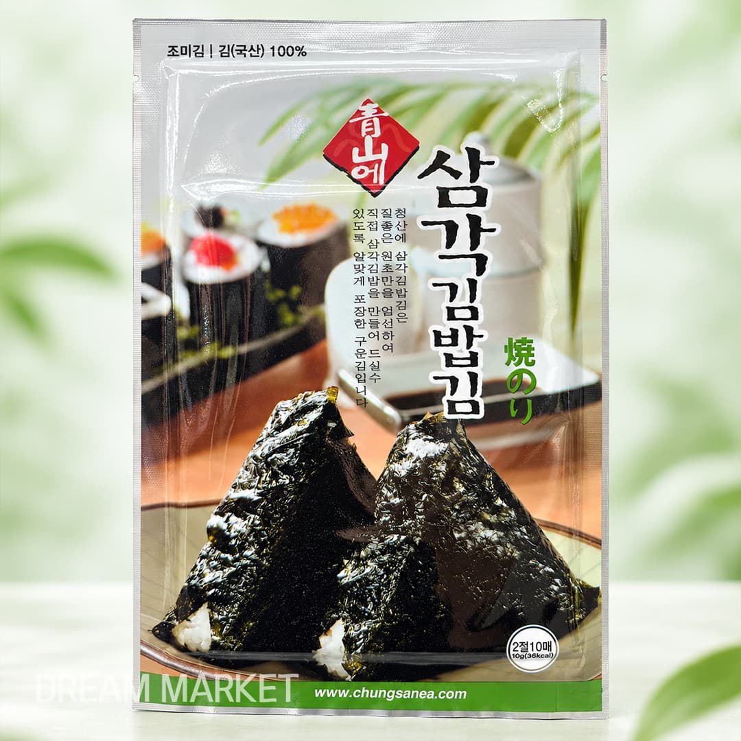 Triangle Kimbap Seaweed 10p