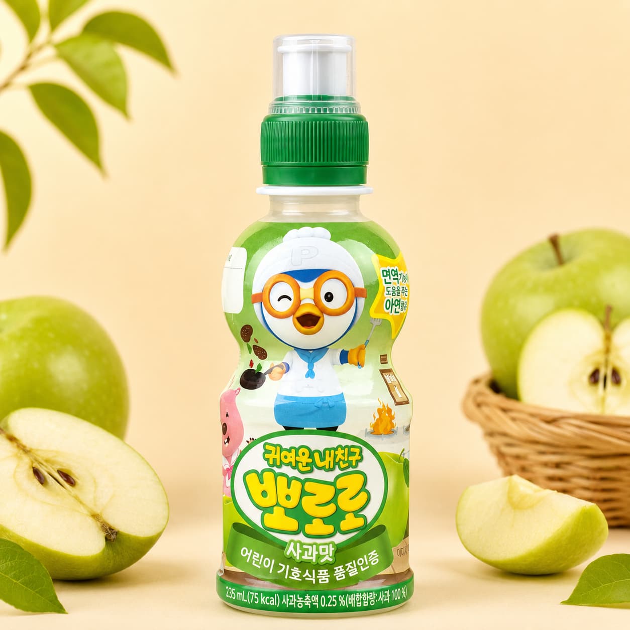 PD Pororo Apple Drink 235ml