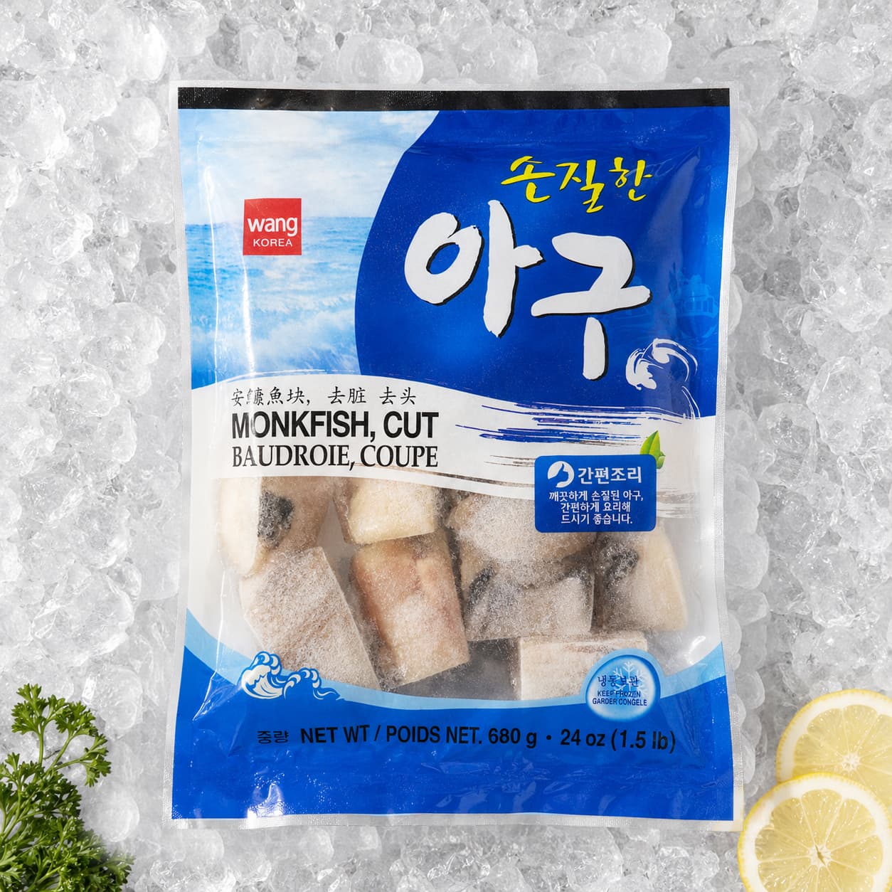 Wang Cleaned Monkfish 680g