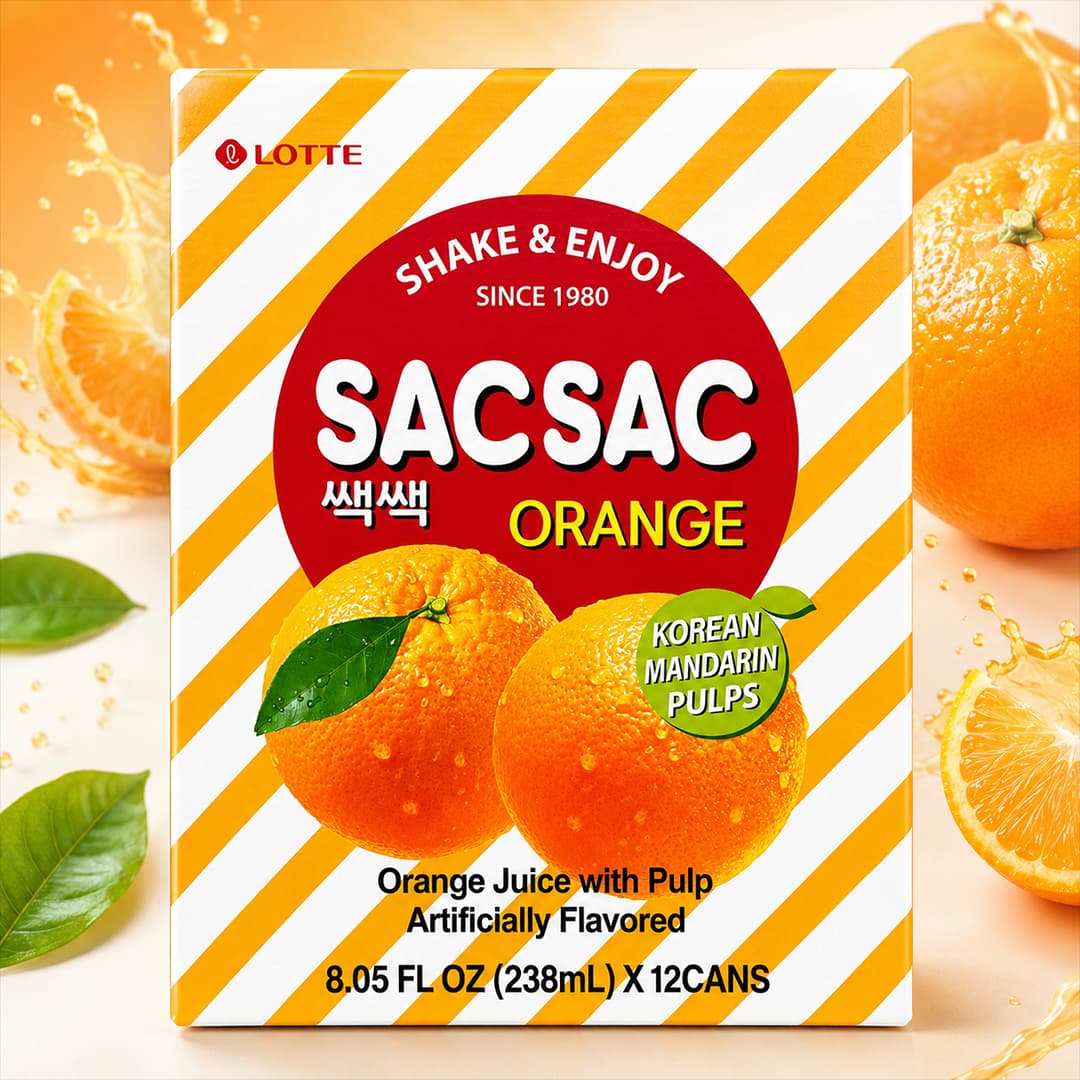 LT SacSac Orange Can 238ml*12