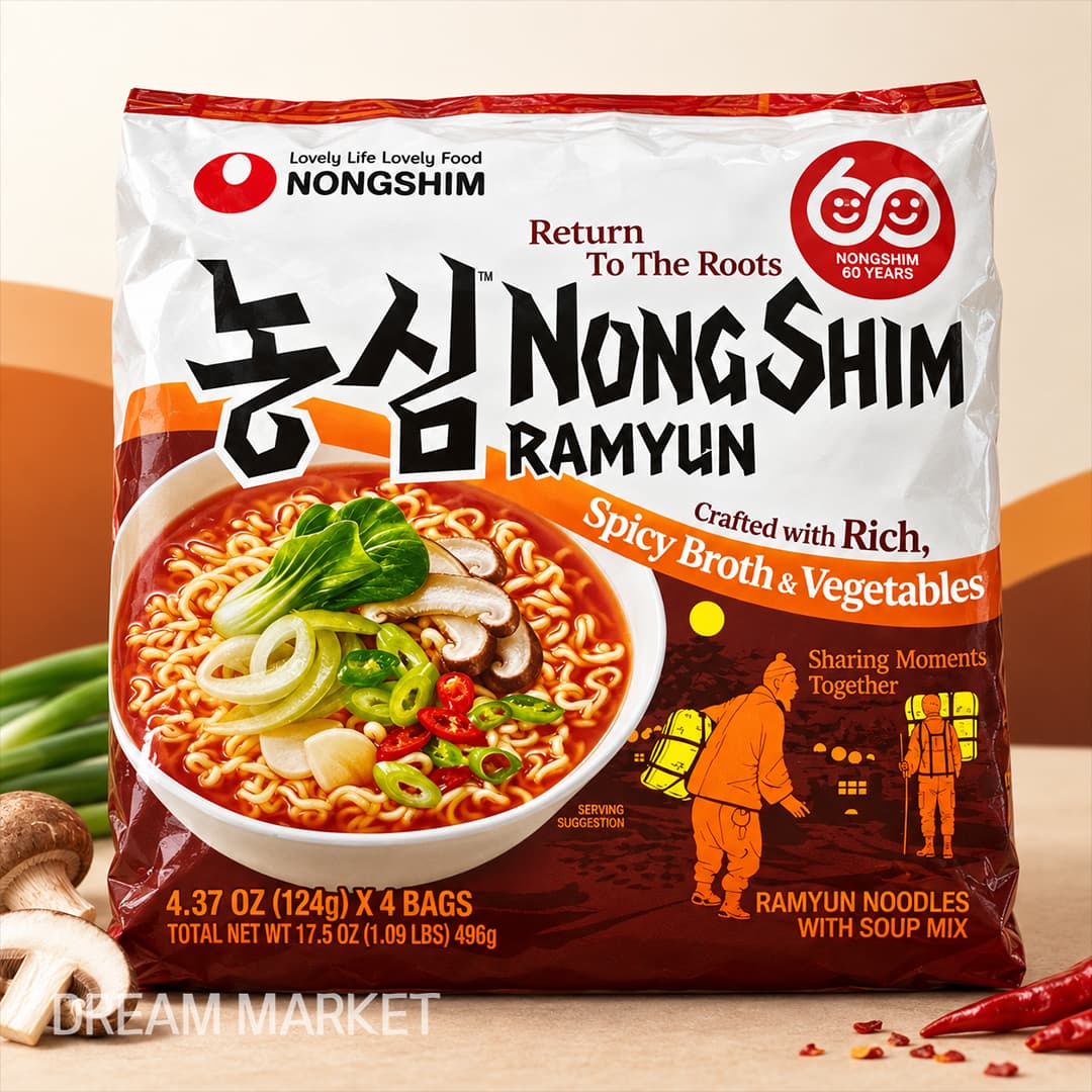 Nongshim Ramyun 124g*4