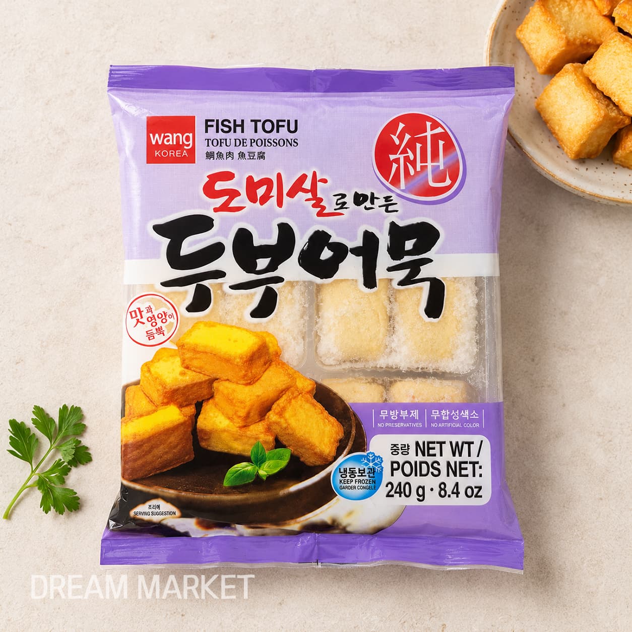 Tofu Fish Cake with Pure Sea Bream Meat 240g