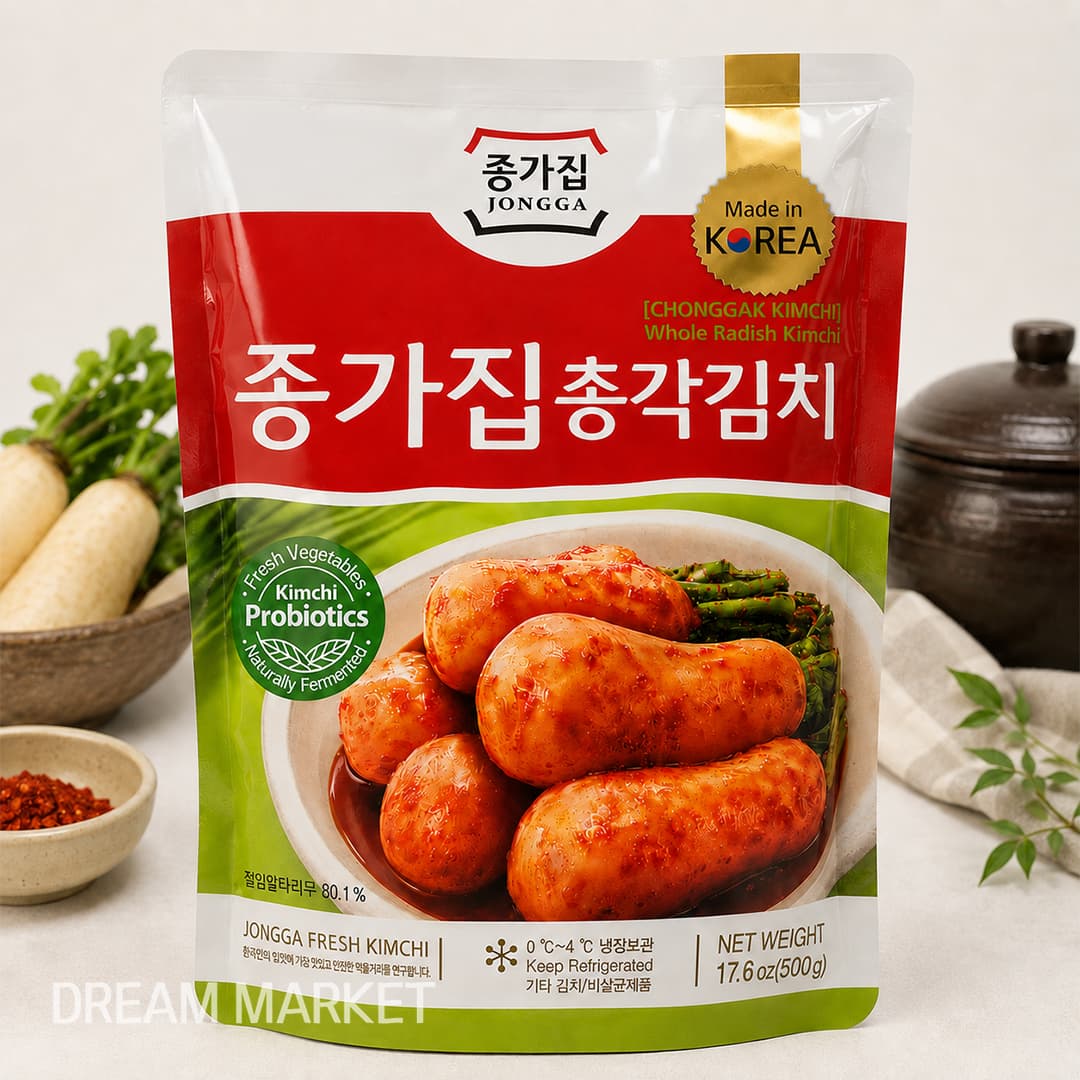 JG Young Radish Kimchi 500g