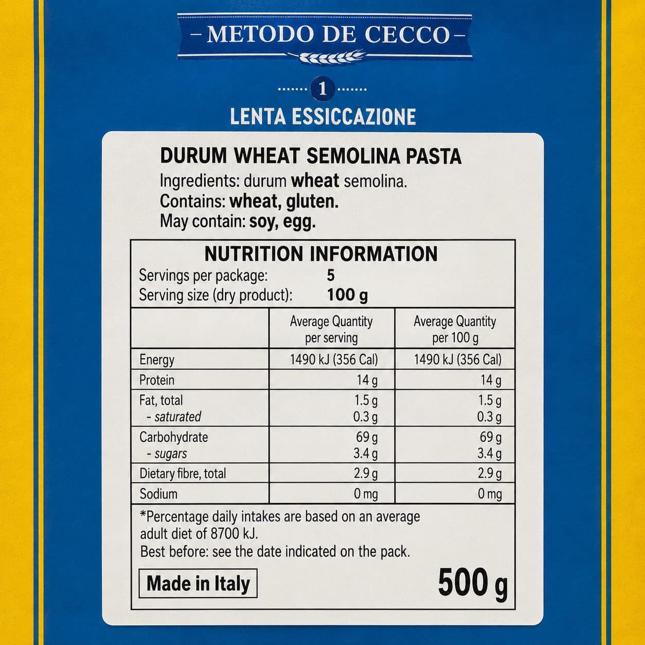 Capelli D angelo Nest Pasta 500g thumbnail 2
