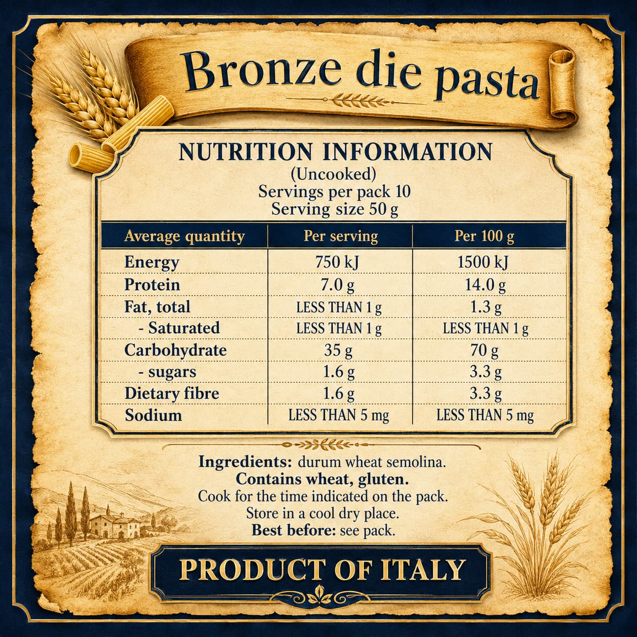 DNG Spaghettini 500g thumbnail 2