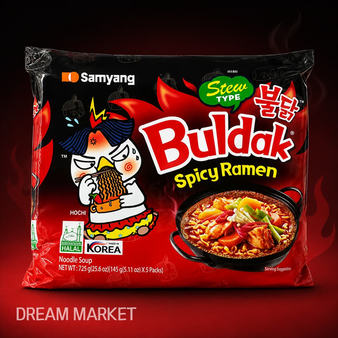 SY Buldak Hot Chicken Stew 145g*5