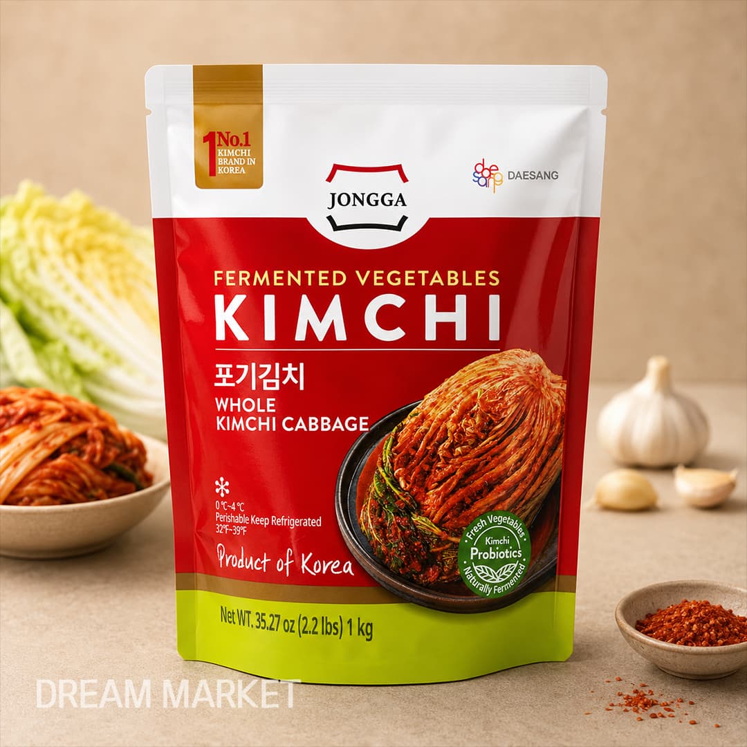 JG Whole Kimchi 1kg