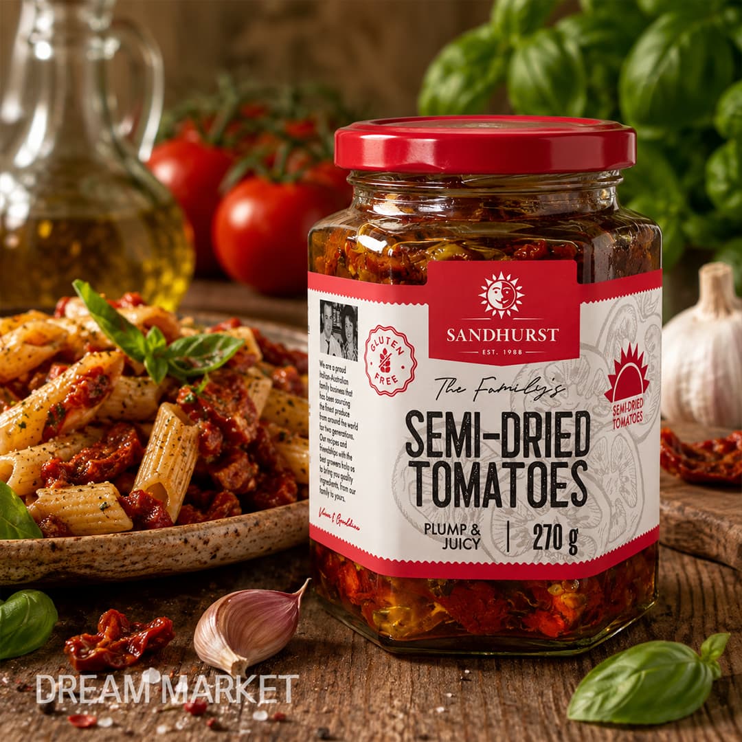 Semi Dried Tomatoes 270g