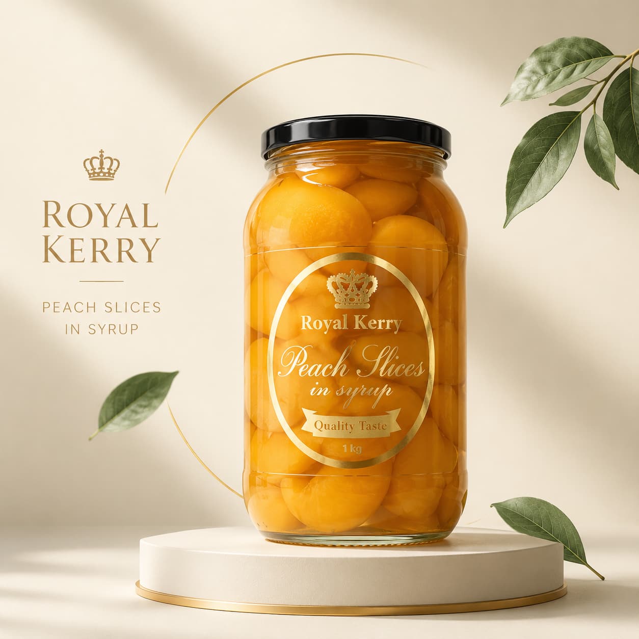RK Peach Slices in syrup 1kg