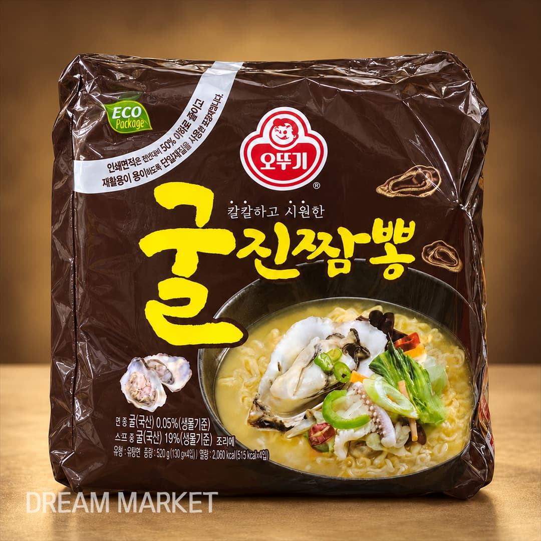 OTG Jin Jjambbong Oyster Flavour 130g*4